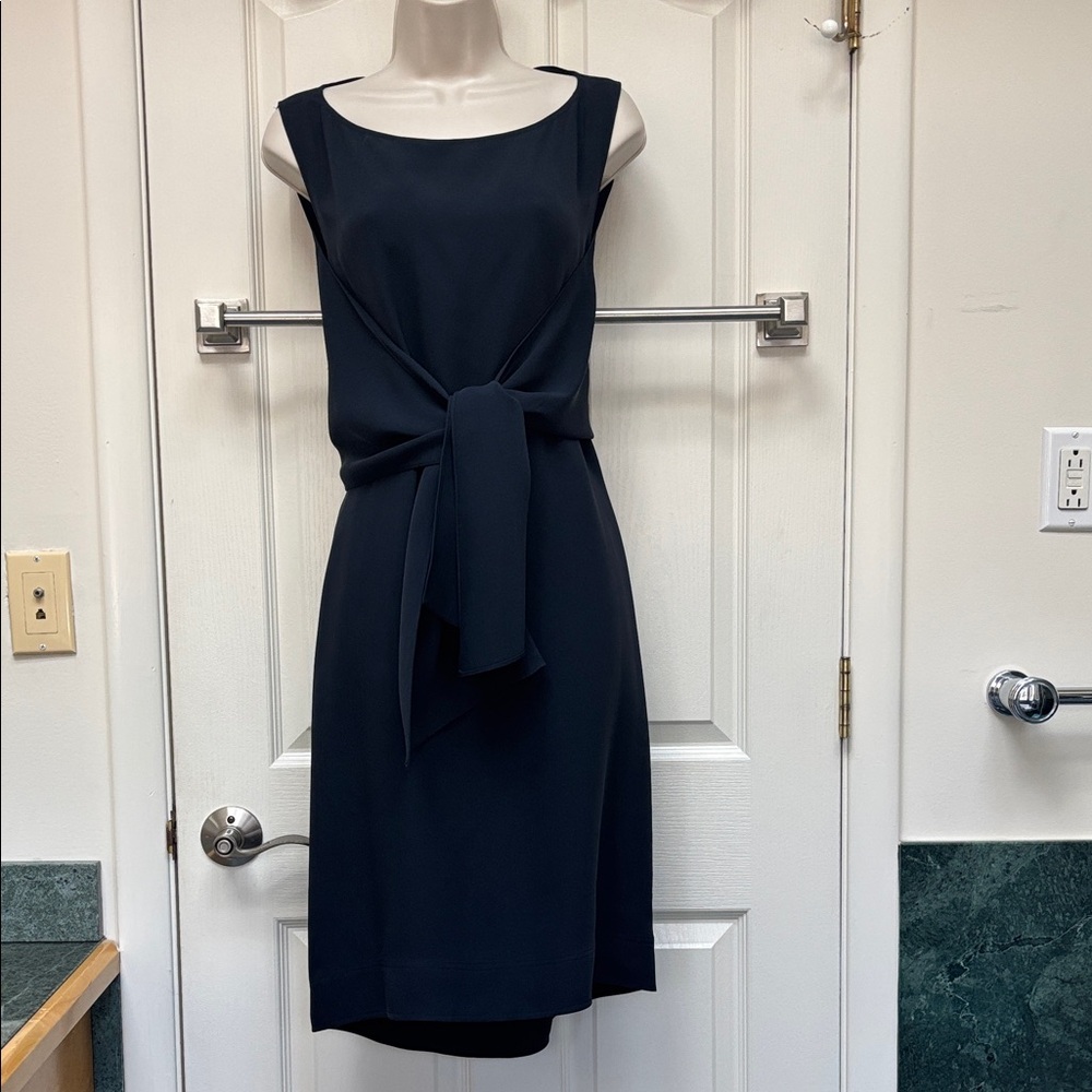 Charles Nolan  100% silk LBD cocktail black dress 👗